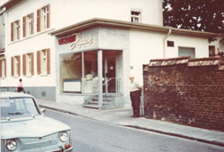 Abbildung der Metzgerei Haase, Frankfurt, Aufnahmedatum ca. um 1970
